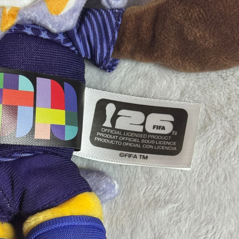 FIFA®‎ World Cup 2026 USA 9-Inch Plush - Official Clutch™ Bald Eagle Mascot NEW